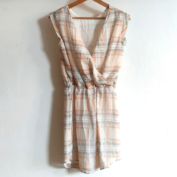 BNWT MANGO Chiffon Sleeveless mini Dress - Picture 4 of 9